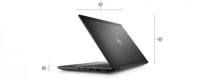 latitude 12 7280 laptop - Dimensions & Weight