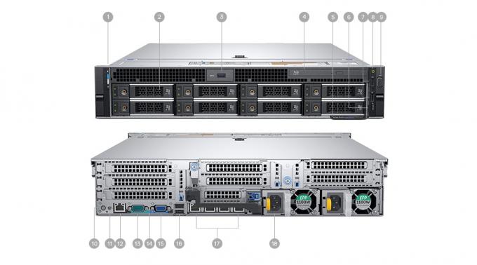 Precision 7920 Rack - Ports and Slots